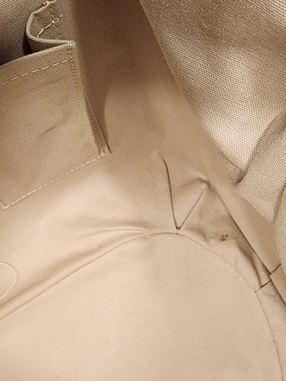 Louis Vuitton Limited Edition Sable Canvas Cabas Ipanema PM Tote Bag 2009 Rare - Picture 12 of 16
